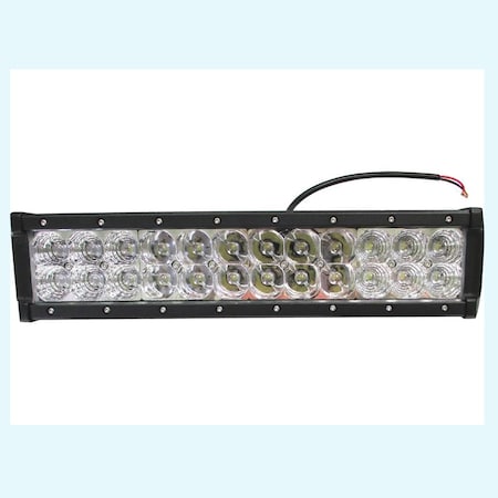 Aftermarket 115015 LED Work Light Bar w Bracket 5040 Lumens 72 Watt Construction Spot Lamp ELJ50-0474